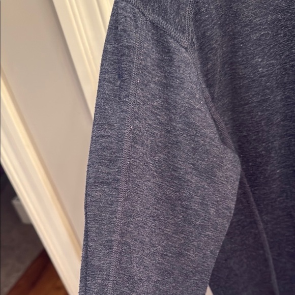 Carhartt force Dark Heathered blue  Long Sleeve Shirt. Size Medium - Picture 3 of 7